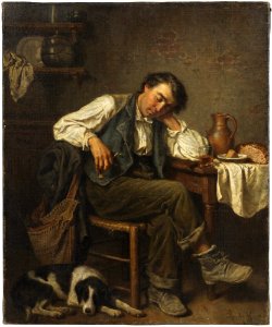 Amalia Lindegren - At A Tavern - NM 7519 - Nationalmuseum
