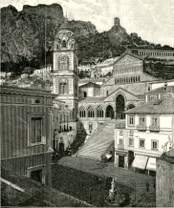 Amalfi piazza e cattedrale di Sant’Andrea