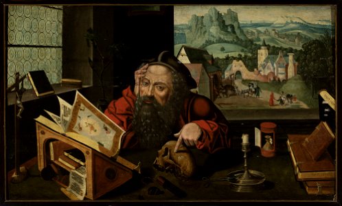 Amant Molet - Saint Jerome in his study - M.Ob.2437 - National Museum in Warsaw