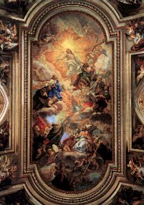 Baciccio - Apotheosis of the Franciscan Order - WGA01109