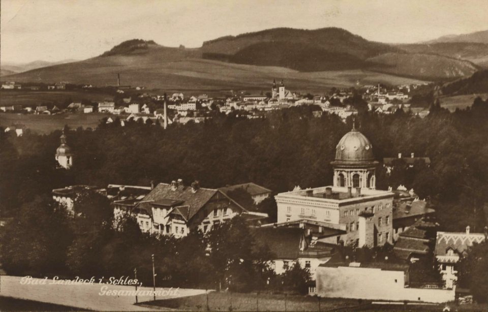Bad Landeck, Schlesien - Stadtansicht (2) (Zeno Ansichtskarten)