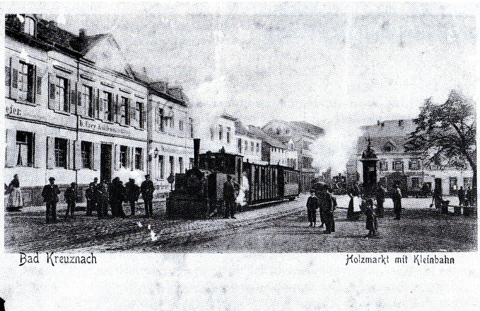 Bad-Kreuznach-Holzmarkt-Kleinbahn-postcard-1905