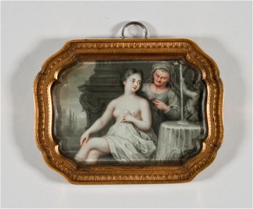 Badande flicka (Carl Gustaf Klingstedt) - Nationalmuseum - 24626
