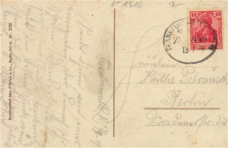 Bad Freienwalde (Oder), Brandenburg - Stadtansicht (back) (Zeno Ansichtskarten)