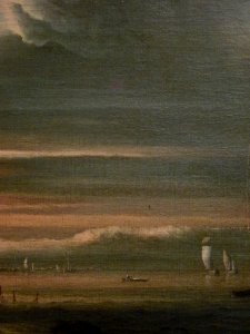 BACKHUYSEN Ludolf - Vue du Bastion Het Blauwhoofd à Amsterdam - Detail 09