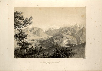 Bagnères-Bigorre (du Camp de César) (Hautes-Pyrénées) - Fonds Ancely - B315556101 A PARIS 1 033