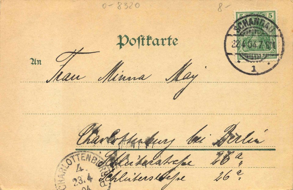 Bad Schandau, Sachsen - Sendigs Königsvilla (back) (Zeno Ansichtskarten)