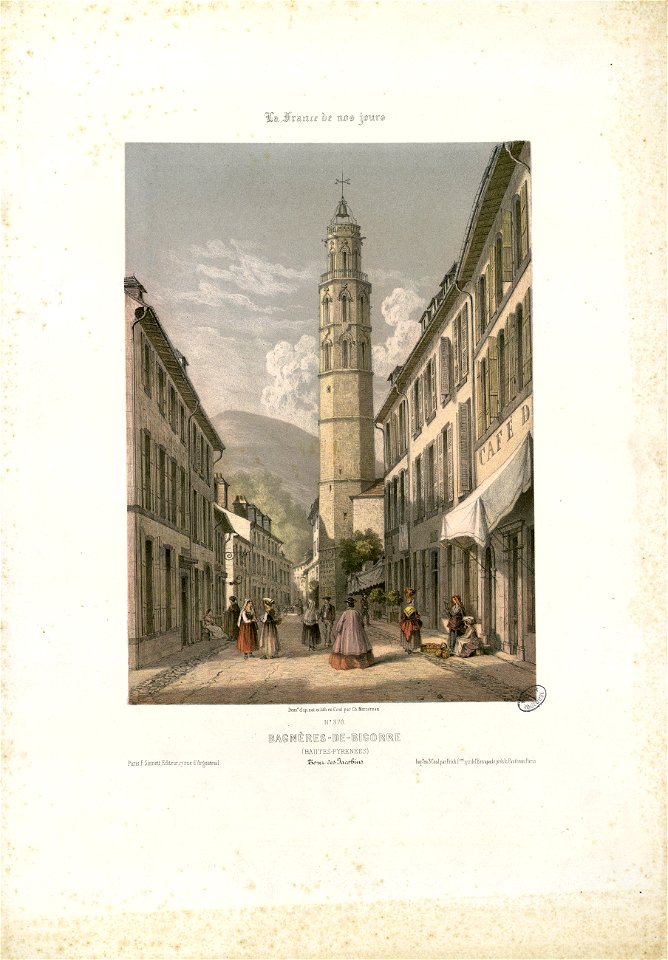 Bagnères-de-Bigorre (Hautes-Pyrénées) - Tour des Jacobins - Fonds Ancely - B315556101 A MERCEREAU 7 008