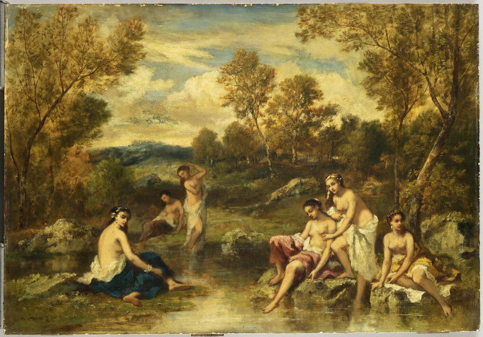 Baigneuses, 1839, RF 1406