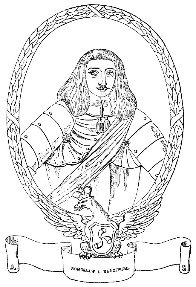 Bahusłaŭ Radzivił. Багуслаў Радзівіл (M. Starkman, 1857)