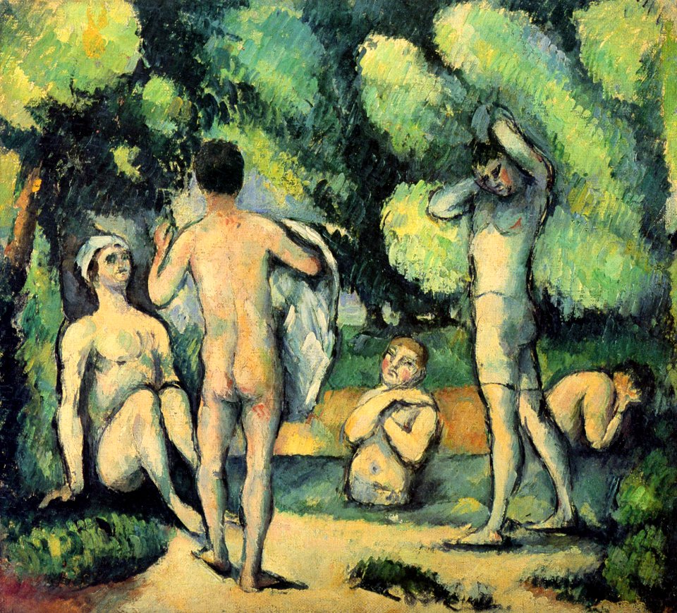 Paul Cézanne - Baigneuses (Detroit)
