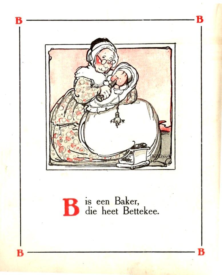Baker uit A dat is Aafje (1918) van Bas van der Veer