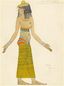 Léon Bakst - Costume Design for Hélène de Sparte (1912)