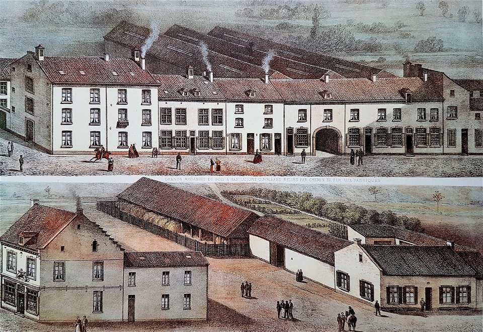 Bakkerijen & melkerijen Maagdendries, Maastricht (album P Regout, 1865)