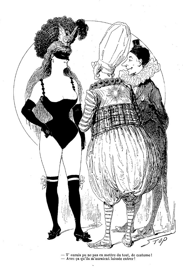 Bal de l'Opéra - Stop - 12 mars 1892 - Le Journal amusant
