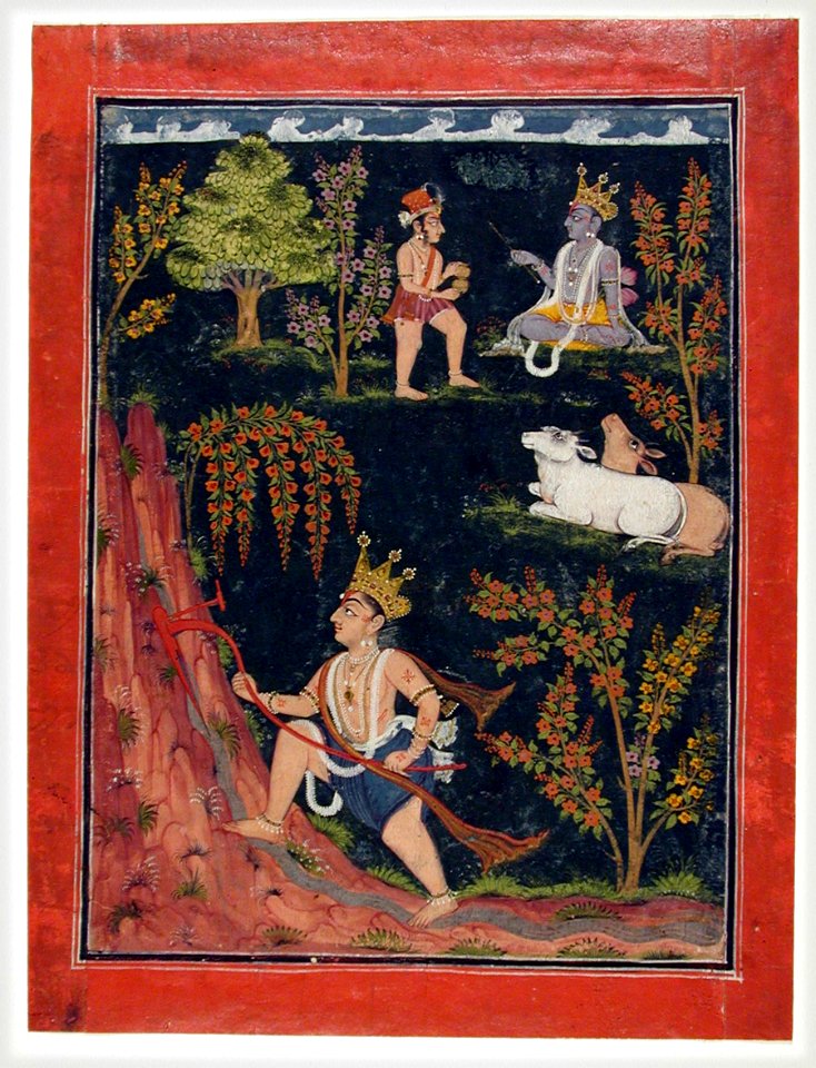 Balarama changes the course of the Jumna river (6124586245)