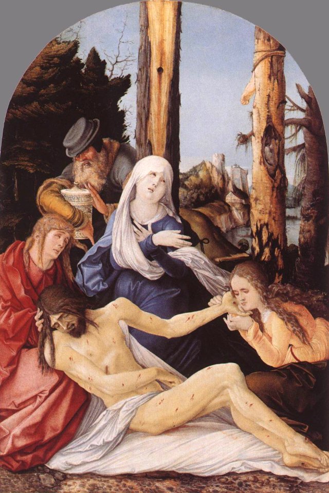 Hans Baldung - The Lamentation of Christ - WGA01208