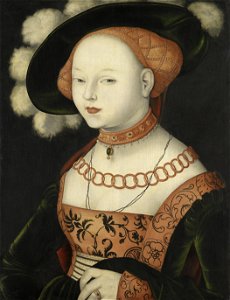 Hans Baldung Grien - Bildnis einer Dame (Museo Thyssen-Bornemisza)