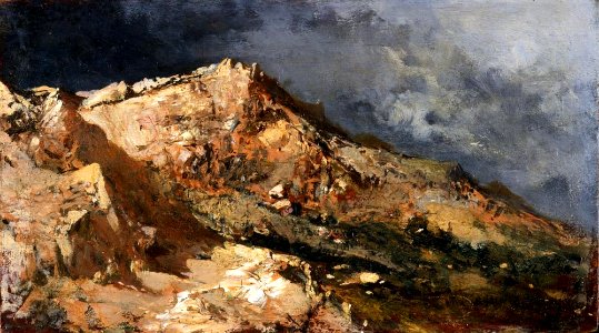 Baldomer Galofre Giménez - Storm in the Mountains - LA2074 - Hispanic Society of America