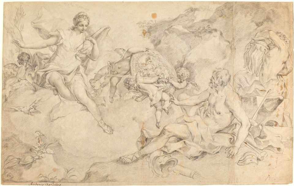 Balestra (Venus en la fragua de Vulcano)