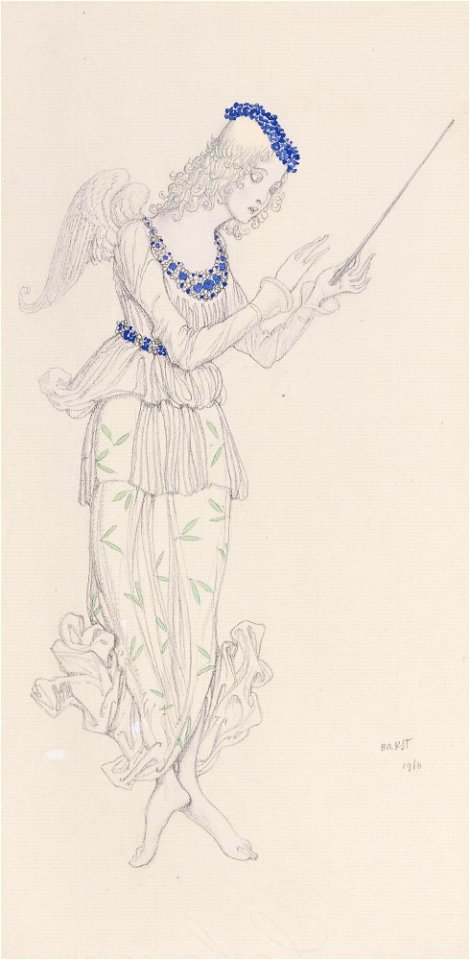 Léon Bakst - Costume Design for a Ballet (1916)