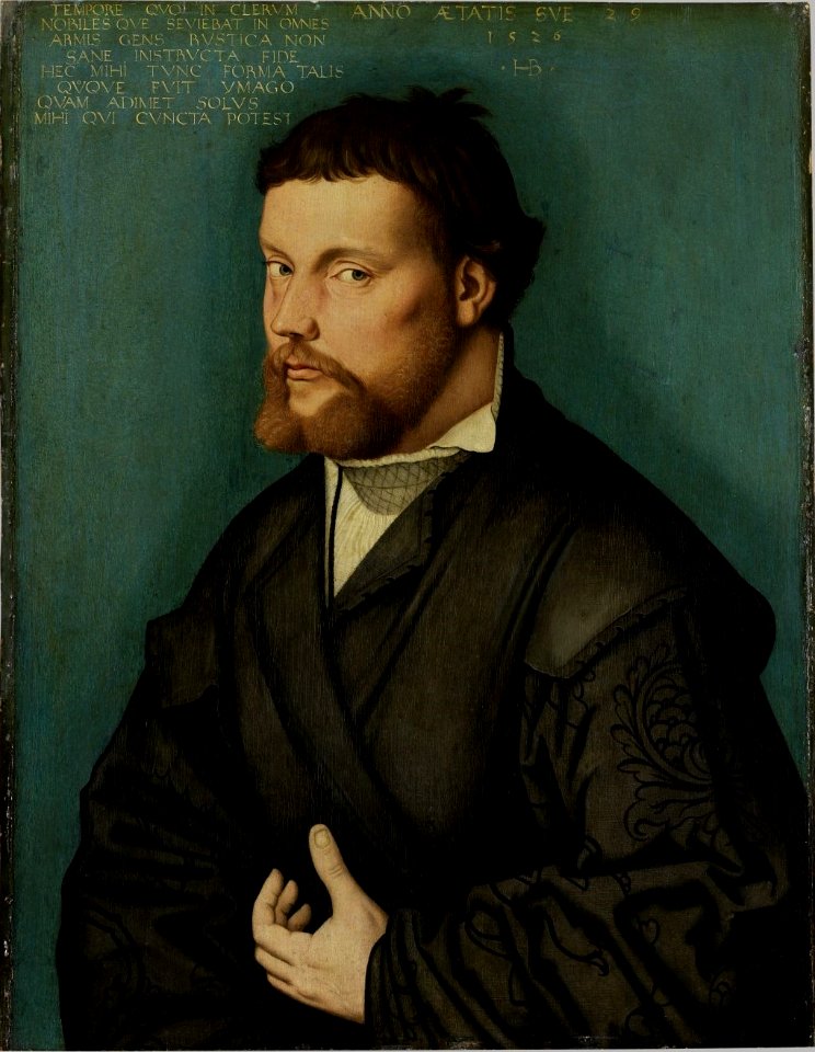 Hans Baldung, Self-Portrait 2