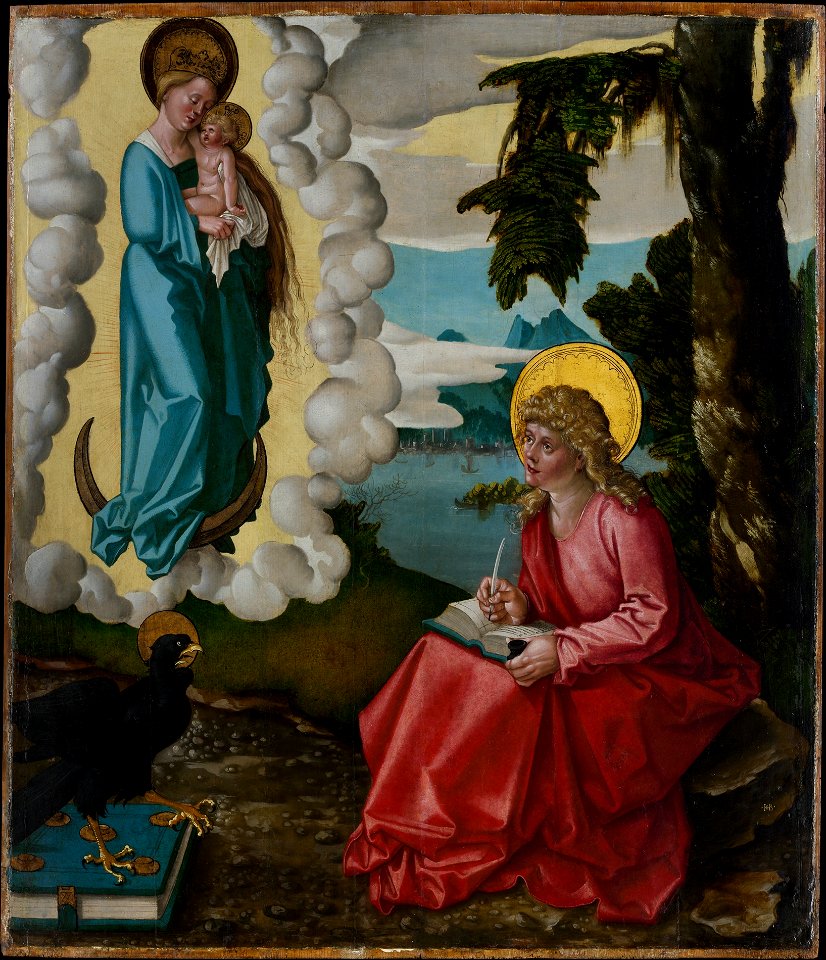 Hans Baldung - St John at Patmos - WGA01203
