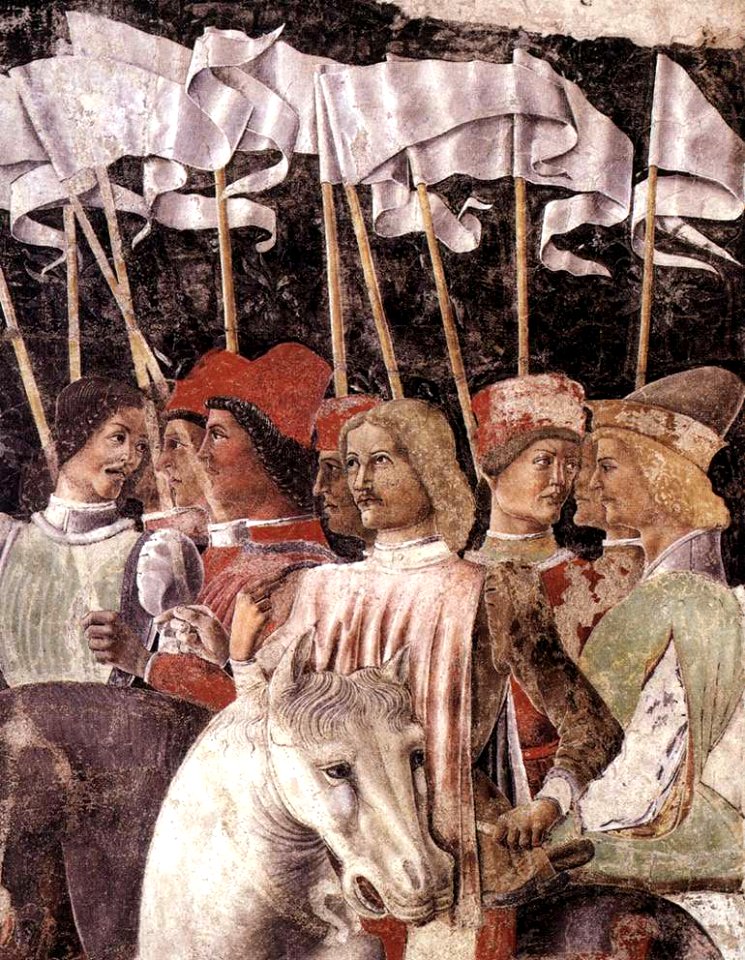 Baldassare D' Este - Horseman (detail) - WGA01168