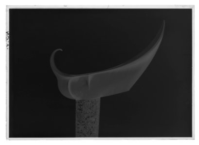 Balja till javanesisk kris, Surakarta-typ, nr 5029 - Livrustkammaren - 78095-negative