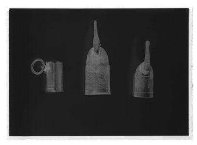 Baljbeslag, munbleck, till frimurarvärja - Livrustkammaren - 44009-negative