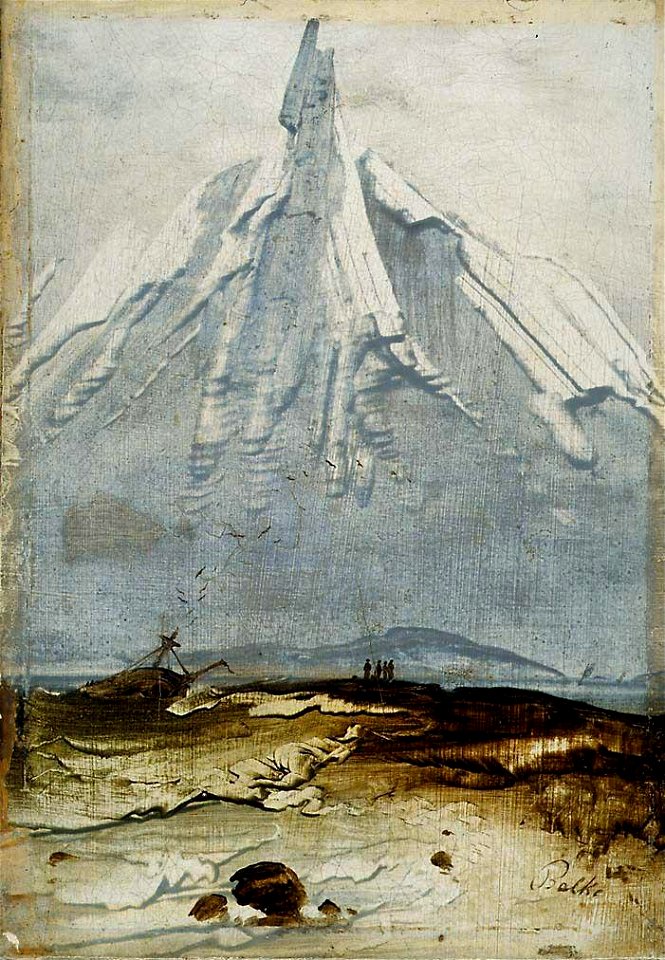 Peder Balke - Coastal Landscape with Wreck - NG.M.00379 - National Museum of Art, Architecture and Design