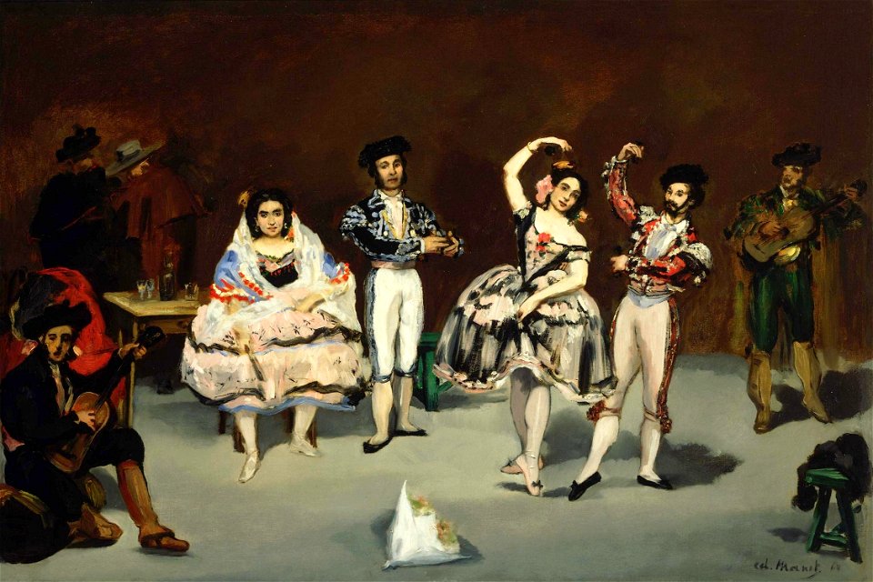 Ballet espagnol Manet 1862