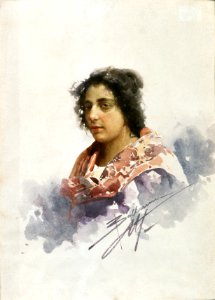 Ballarini – Ritratto di giovane contadina