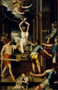 Baltasar de Echave Orio - The Martyrdom of Saint Pontianus - Google Art Project. Free illustration for personal and commercial use.