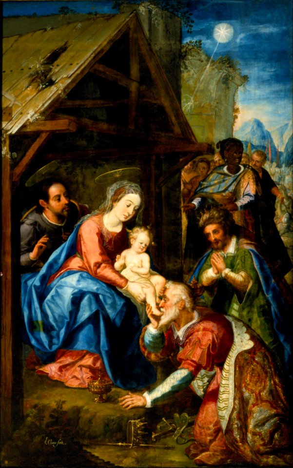 Baltasar de Echave Orio - The Adoration of the Kings - Google Art Project