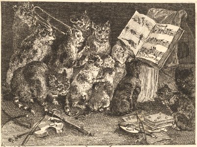 Balthasar Anton Dunker - Katzenkonzert II