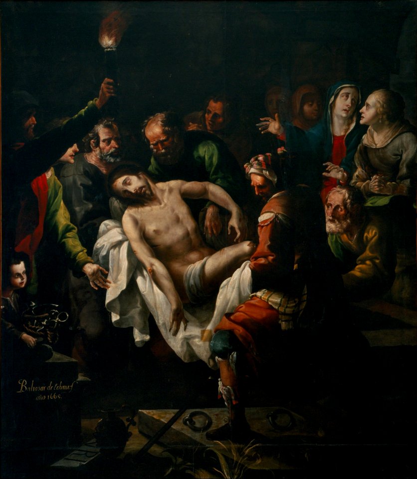 Baltasar de Echave y Rioja - The Burial of Christ - Google Art Project