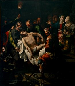 Baltasar de Echave y Rioja - The Burial of Christ - Google Art Project