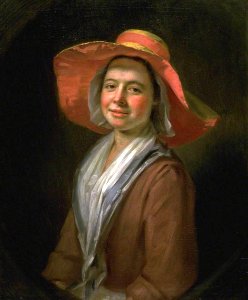 Balthasar Denner (1685-1749) - A Girl in a Straw Hat - T07322 - Tate