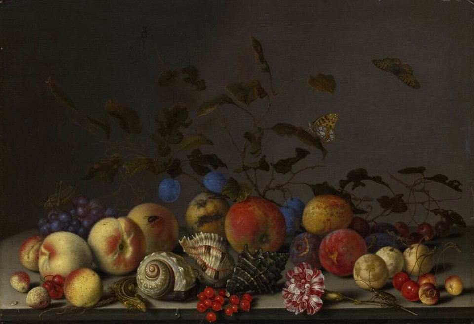 Balthasar van der Ast - Stillleben mit Früchten und Seeschneckenhäusern - 13150 - Bavarian State Painting Collections