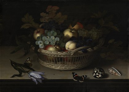Balthasar van der Ast - Still Life - KMS1519 - Statens Museum for Kunst. Free illustration for personal and commercial use.