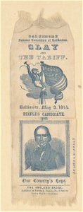 Baltimore National Convention of Ratification. Clay and the tariff LCCN2003689264