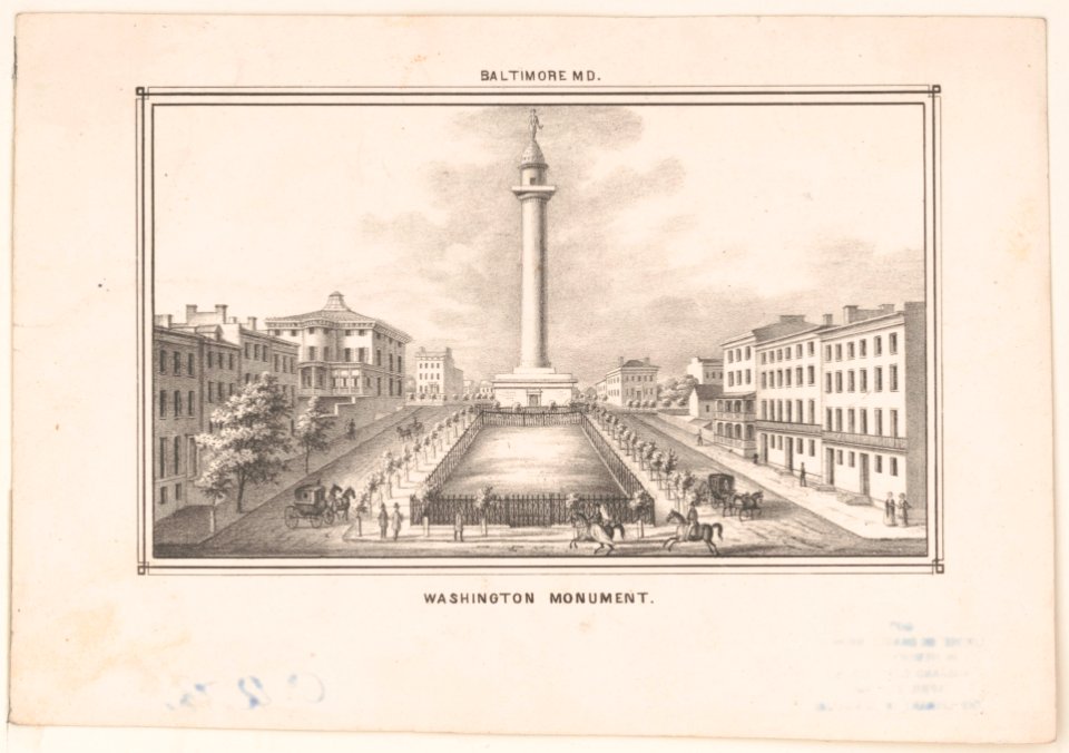 Baltimore MD. Washington Monument LCCN2003691151