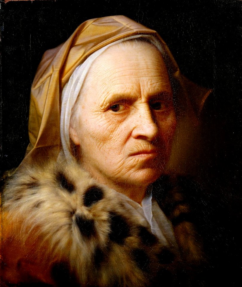 Balthasar Denner - Alte Frau - GG 675 - Kunsthistorisches Museum