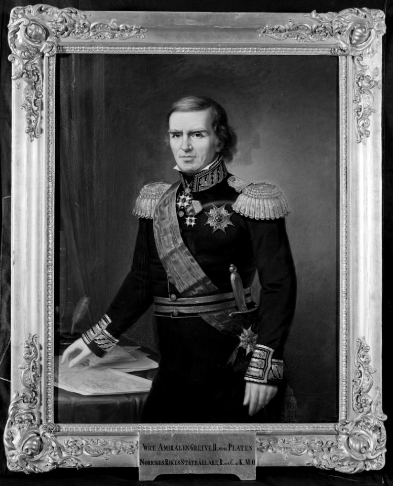 Baltzar Bogislaus von Platen (Erik Wahlbergson) - Nationalmuseum - 35606