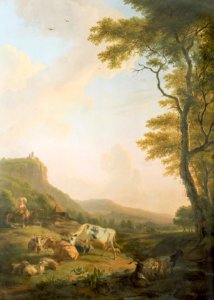 Balthasar Paul Ommeganck - A Pastoral Scene