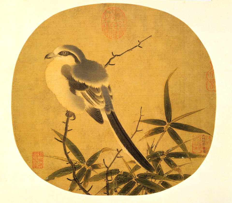 Bamboo and Shrike
