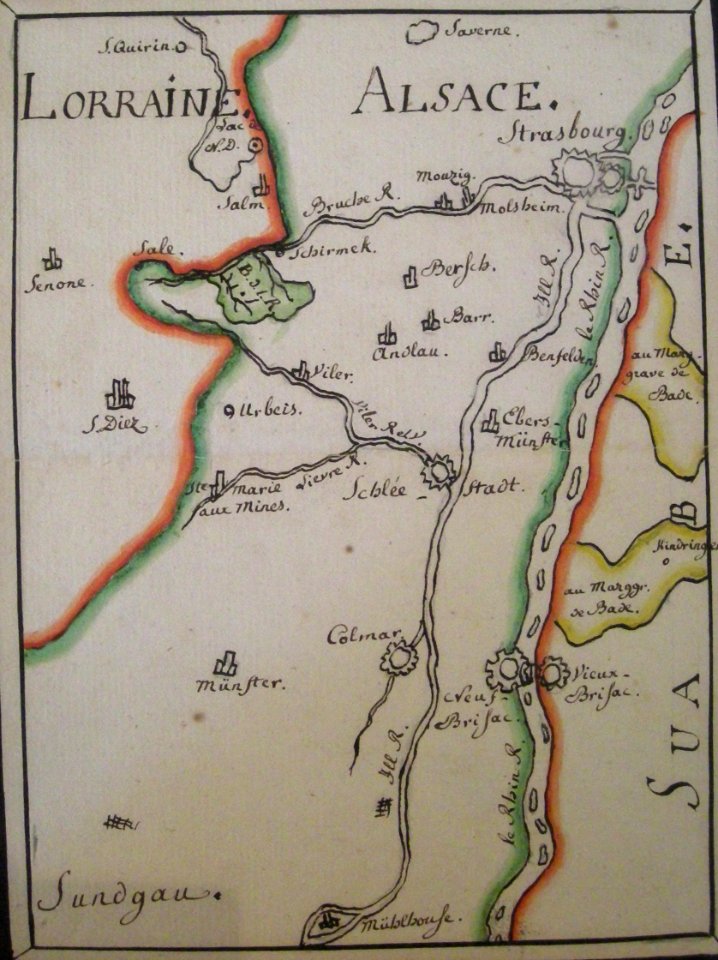 Ban de la Roche-Localisation