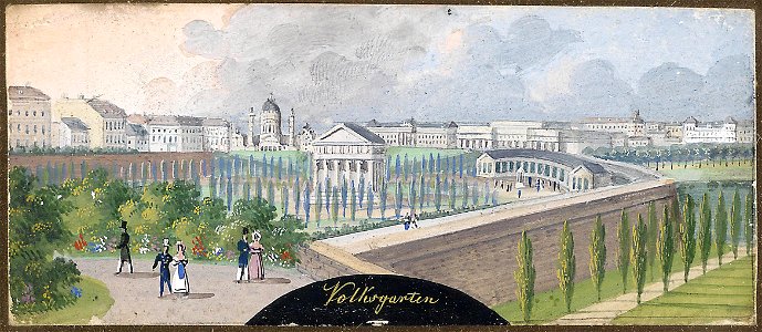 Balthasar Wigand Wien Volksgarten