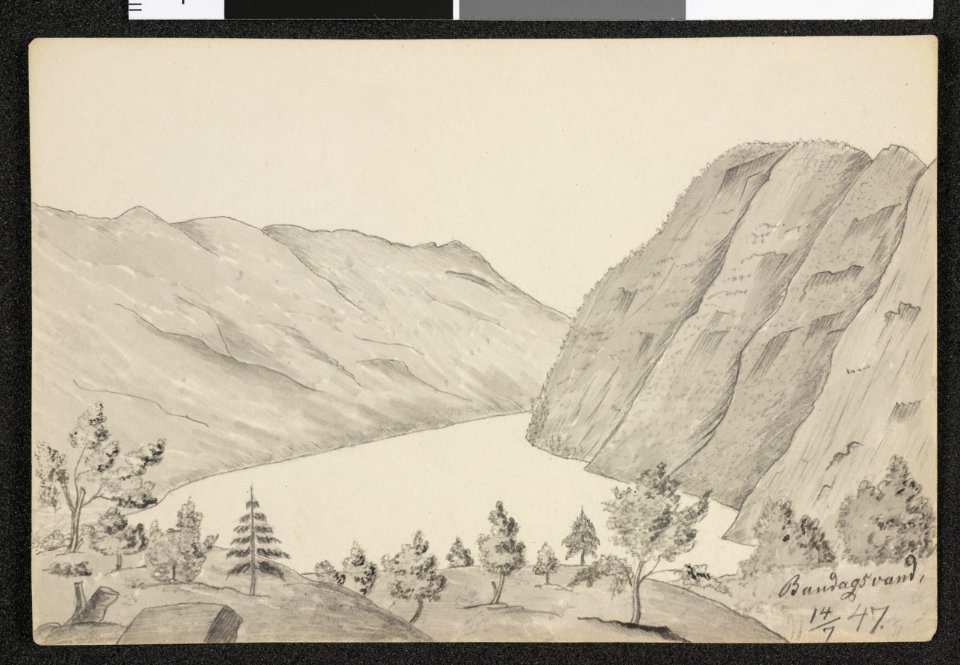 Bandagsvand, Thelemarken - no-nb digimanus 60371